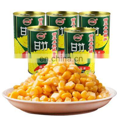 Automatic sweet canned corn processing production line