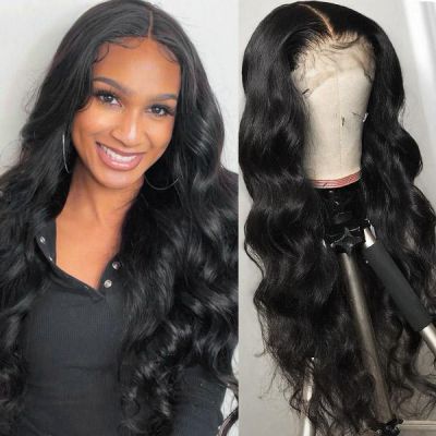 Wear And Go Glueless Human Hair Wigs Body Wave 13x4 Frontal Wig Human Hair Wigs For Women Ready To Wear