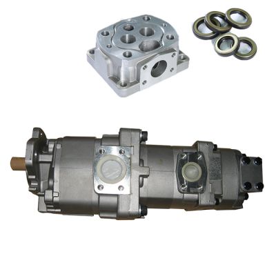 For Komatsu D155AX-5 bulldozer Vehicle 705-55-34580 Hydraulic Oil Gear Pump