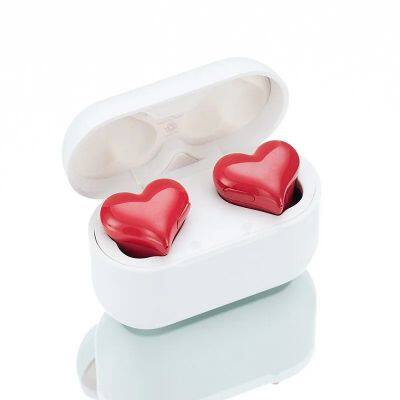 Heartbuds Wireless Bluetooth Heart-shaped Earphone Women's Fashion TWS High Quality Headset Noise Reduction Headphones Girl Gift