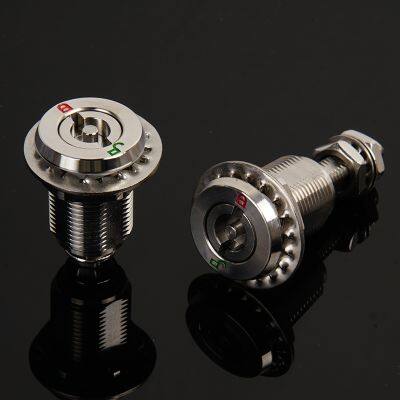 Weak Channel Lock MS816 Stainless Steel Cylindrical Lock Distribution Box Pull Rod Telescopic Lock photo-2