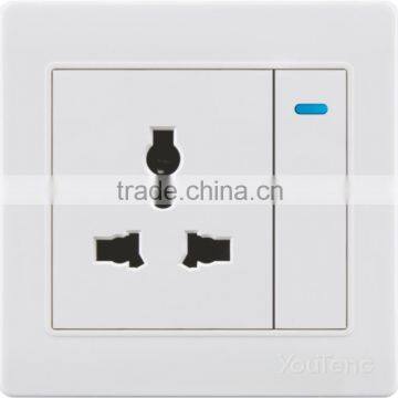 universal socket outlet with LED light