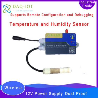 Wireless Temperature and Humidity Sensor - Remote Environmental Monitoring Solution