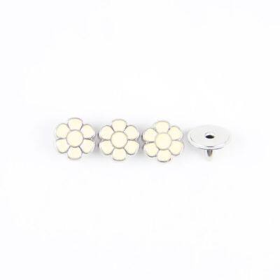 Custom Logo Studs Rivets Metal Clothes Button Metal Button Rivet for Leather Bag photo-4