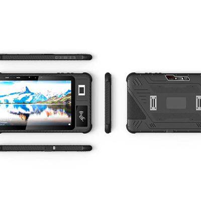HIDON Cheapest Factory Hot Selling 10 Inch MTK8788 Waterproof Rugged Tablet PC Android 11 Fingerprint With NFC 8000Mah Barcode Scanner UHF RFID RJ45 photo-5