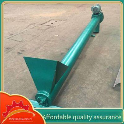 6-meter-long Auger Feeder, Shafted Screw Conveyor for Dry Mortar, Type 600 Twin-shaft Shaftless Feeder photo-3
