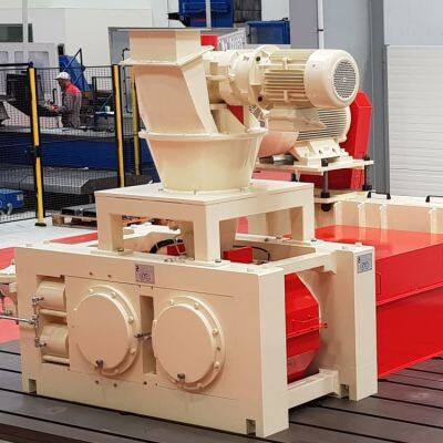 Iron powder roller hot press block Metal scrap hot briquetting equipment Roll hot press forming machine