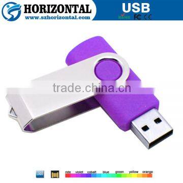 Promotional colorful swivel usb flash drives bulk cheap