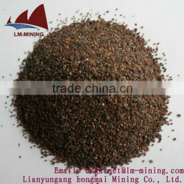 30 60 mesh Sandblasting brown garnet sand