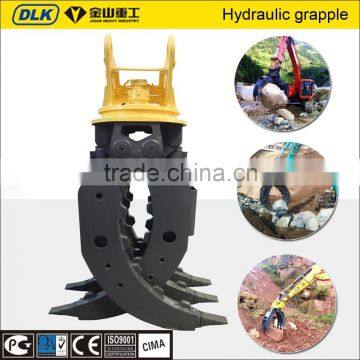 hydraulic rotating stone grapple factory price