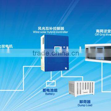 3KW wind-solar hybrid system (2kw wind turbine+1kw solar energy)