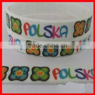 fashion wristband bracelet silicone gift