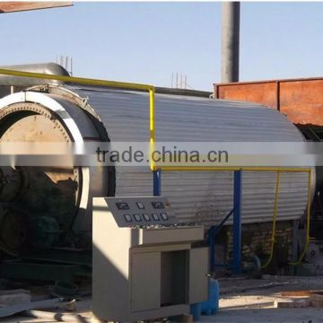 Environmental protection waste plastic oil plant old tyre recycling plant