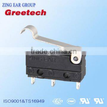 Types of Sealed Subminiature Electric Snap Action Micro Switches With Lever photo-4