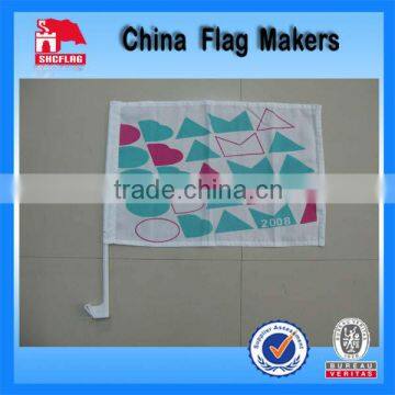 New Fashion Plastic Flag Car Sticker