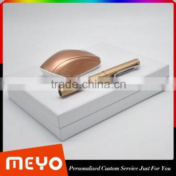 Memento Gift Set of Wireless Mouse and Capped Metal Pen for Promotion photo-3