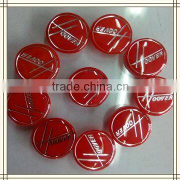 Bronzing Hot stamp label/metal tag label with anti-allergen and complete seal words