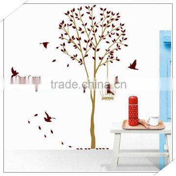 New Arrival XL Our Love is a Story Without End LOVE Tree Wall Sticker Living Room Decoration photo-2