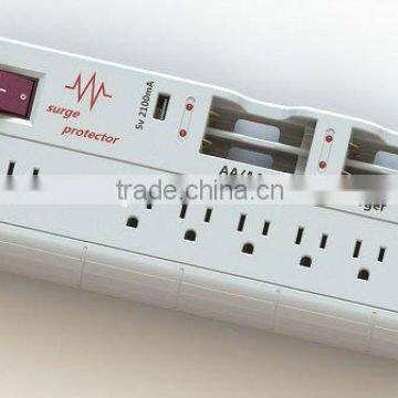 power strip with USB charger