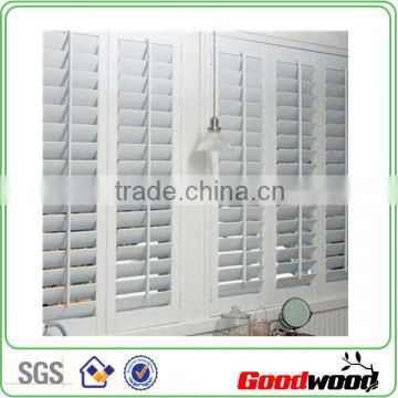 Interior Ventilation Vinyl Shutter Window