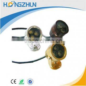 CE and RoHS approval energy saving mini 3w outdoor led garden light ip65 3 years warranty