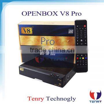 OPEN V8 PRO COMBO Satellite Receiver HD DVB-S2 + DVB-T2 / DVB-C Twin Tuner Support USB WiFi CCcamd NEWcamd Youtube Youporn