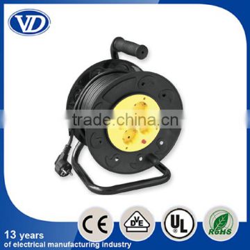 European type extension cable reel, cable reel socket VD-918C(25M) VD-918D(50M)