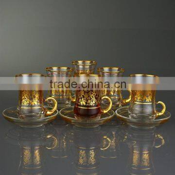 12 Pcs Glass Tea Set