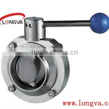 butterfly valve for food industry