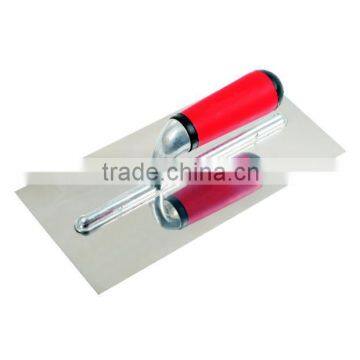 china stainless steel plastering trowel with plastic handle