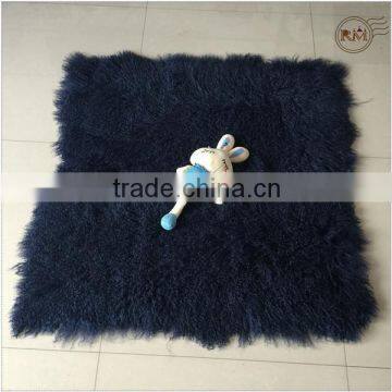 Luxury Mongolian Fur Carpet Fur Rugs Fur Throws