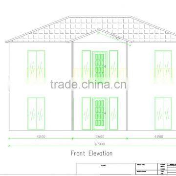 Two Storey MOst Economical Prefabricated Living Prefab House fr Earthquake Proof Quality Choice photo-3
