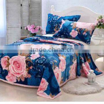 flannel 3pcs sets for bed