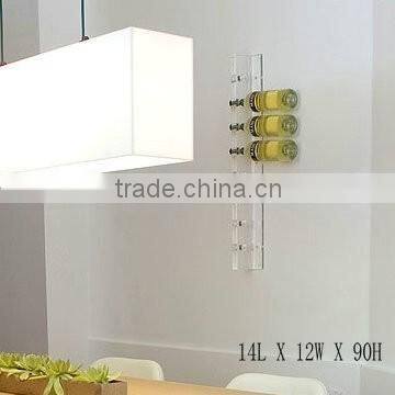 GH-RZ264 Competitive Price Clear Acrylic Display Unit Wine / Beer Bottle Display Rack / Holder photo-3