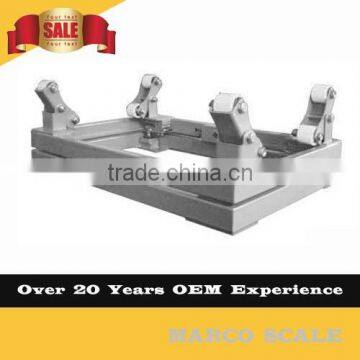Electronic cylinder weighing scale