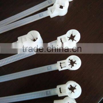 JIESHUO UL Mountable head ties Nylon Cable Tie