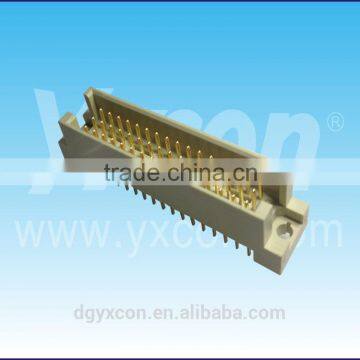 Dongguan 2.54mm pitch 16-64 contacts DIN 41612 male DIN connector