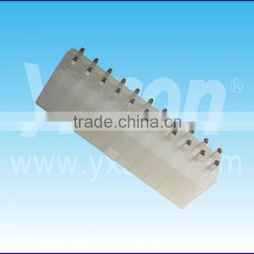 11 pin straight dual row wafer connector