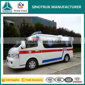 New Condition 102KW Petrol Engine Emergency Ambulance Car for Sale