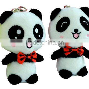 10CM PANDA BEAR KEYCHAIN, STUFFED TOYS