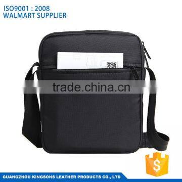 10.1'' man shoulder bag small lightweight messenger bag with tablet compartment