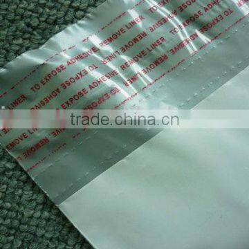 Silver white plastic mail bag wholesale