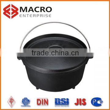 potjie food safe cast iron pot