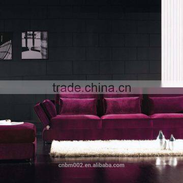 2014 New Modern Fabric Sofa Set Imported Leather and China Leather