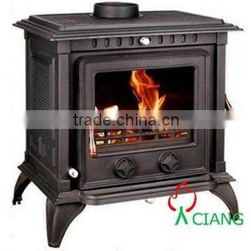 cast iron wood burning stoves with water tank