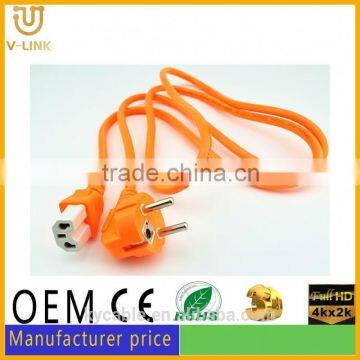 Gray Electric extension cord singapore power cord for LCD display