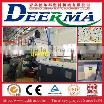 PVC marble sheet machine pvc marble sheet production line pvc marble wall panel machine