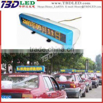 wireless taxi led display advertising,led car movign message screen sign board,led taxi display sign for car rear window