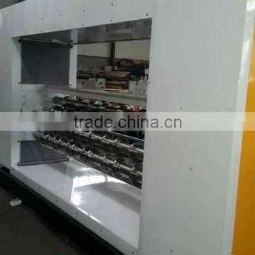 Automatic corrugated cardboard thin knife cutting slitting machine