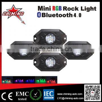 Super Bright 12v Waterproof 4-POD Rock Green Light with Led Rock Lights 4x4